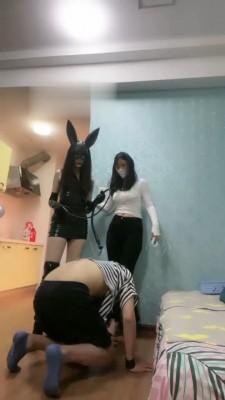 【月影儿】和闺蜜一起玩弄绿帽男友【双视角版】 bf19241