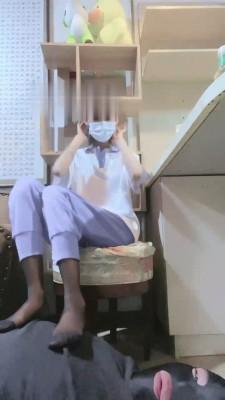 【安琪】学生黑丝小白鞋踩脚垫 bf19249