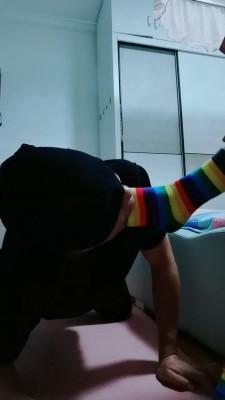 【茜千金】运动鞋棉袜气味羞辱 bf19257