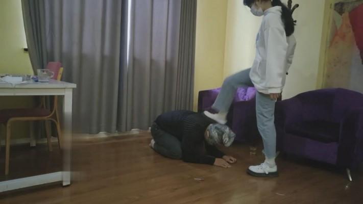 【最抗揍M】多素人群揍废物狗 bf19223