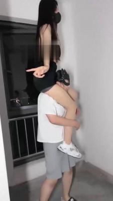 【时安】楼梯间羞辱情侣奴 bf19109