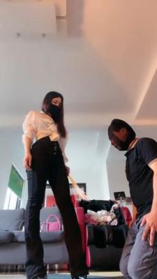 【苏州十三姨】藤条重度抽废物狗 bf19064