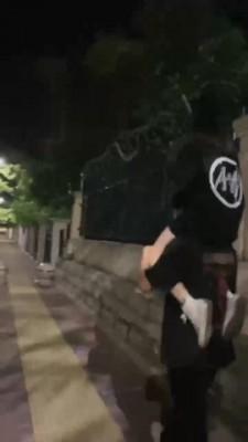 【奶味茶茶】户外玩抖M男友 bf18866