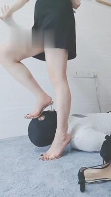 【灵竹】多角度高跟鞋调狗 bf18715