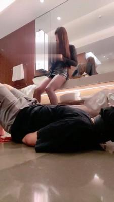 【仙女殿下】模特高跟黑丝踩丝袜喂食 bf18626