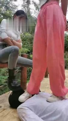 【暴力美学】双S野外吊绑鞭打狗【双视角版】 bf18585