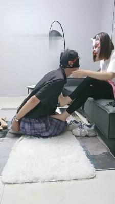 【黑猫】大学生S羞辱变装狗 bf18592