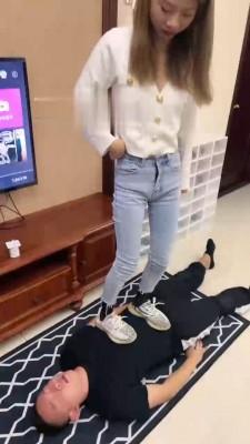 【樱木花椒】椰子鞋黑丝脚踩脚垫 bf18608