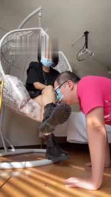 【朱砂痣】老狗舔脏鞋子 bf18268