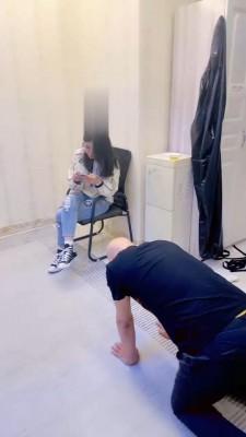 【冷凝大大】帆布鞋全体重踩踏 bf18171