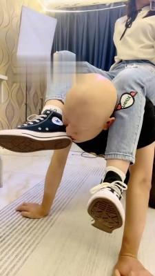 【冷凝大大】帆布鞋全体重踩踏 bf18171