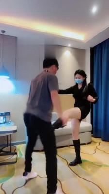 【雪琪琪】捆绑堵嘴暴力踢踹 bf18561