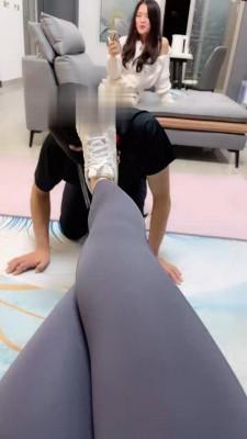 【沐琪大小姐】教闺蜜怎么玩sm bf18496