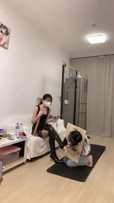 【锅的猫宁】枷锁囚禁母狗教育 bf18490