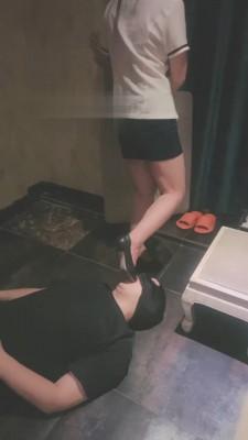 【桃子老师】沐足店开发素人 bf18500