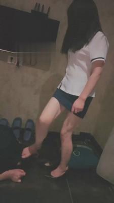 【桃子老师】沐足店开发素人 bf18500