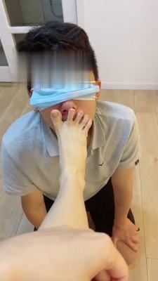 【奶味茶茶】超脏运动鞋臭白袜辱狗 bf18431