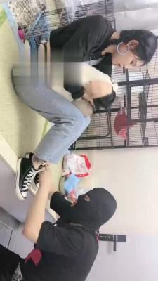 【初见】船袜塞嘴超强口水喂食/强制闻鞋 bf18436