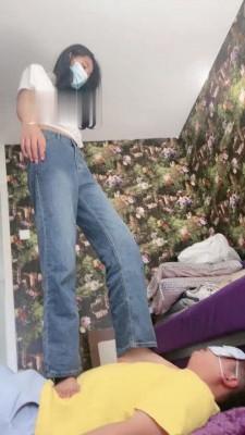 【安诺】小白鞋深喉踩踏 bf18414