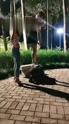 【星期六】双S户外tj贱奴才 bf18110