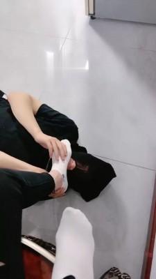 【领主老大】模特长靴臭棉袜羞辱专场 bf18051