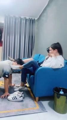 【婷婷】带同事体验sm游戏 bf18027