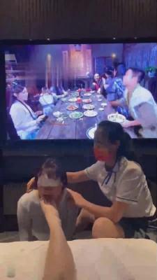 【橘子没熟】和素人技师一起伺候主人 bf18012