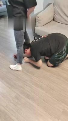 【欣欣S】帆布鞋肉丝气味羞辱 bf17912