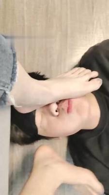 【欣欣S】帆布鞋肉丝气味羞辱 bf17912