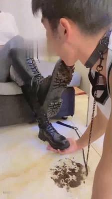 【冷凝大人】长靴遛狗/骑马/踩踏喂食 bf17876