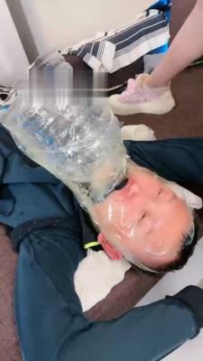 【艾琳】重口-成吨的口水呕吐物/浓痰喂食专场 bf17816