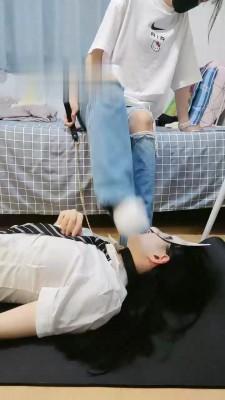 【暴力美学】闺蜜母畜-腿绞窒息/卡脖子窒息 bf17796