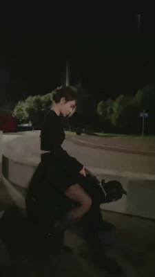 【妮可】御姐户外遛废物狗 bf17788