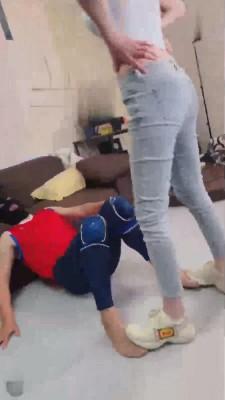 【艾琳】运动女神暴力踢踹 bf17650