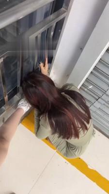 【橘子没熟】户外商场跳蛋塞女奴 bf17647