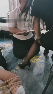 【内蒙一一】五花大绑强制鞭打双奴