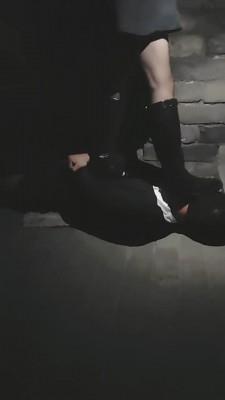 【乐爷】西安古城墙深夜调狗 bf17457