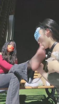 【貂蝉】首次带闺蜜体验户外tj bf17417