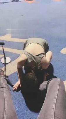 【貂蝉】首次带闺蜜体验户外tj bf17417