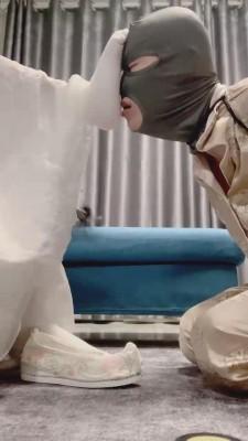 【狗哥】18岁素人汉服白袜tj bf15695