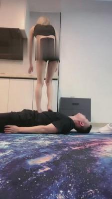 【樱木花椒】小白鞋全体重踩踏 bf15545