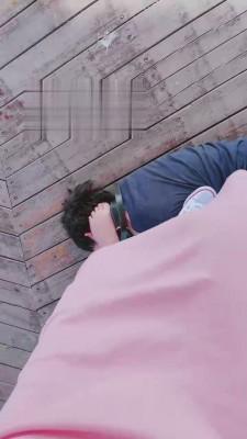 【娜美】帆布鞋素人户外遛狗 bf15511