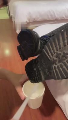 【于努力】长靴素人小姐姐首调 bf15255