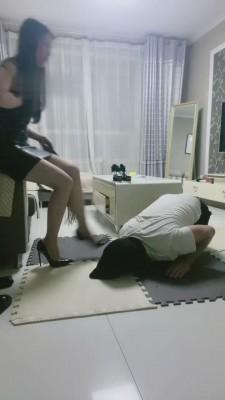 【月小主】御姐高跟强制虐奶狗 bf15092