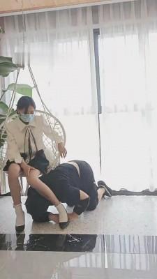 【欣主人】洛丽塔皮靴白袜羞辱 bf15056