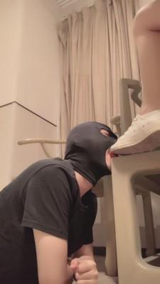 【宝爷】小白鞋短棉袜气味羞辱 bf14967