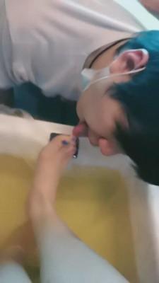 【樱桃大大】足疗店当众辱狗 bf14968