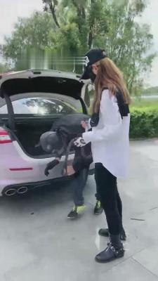 【妮可】户外把跟踪狂当狗骑 bf14900