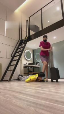 【梵高】剧情-空姐和外卖小哥【双视角版】 bf12830