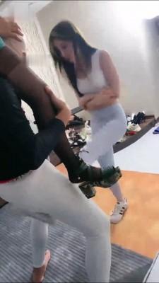 二宝 双女主骑脖子踢裆 bf14500